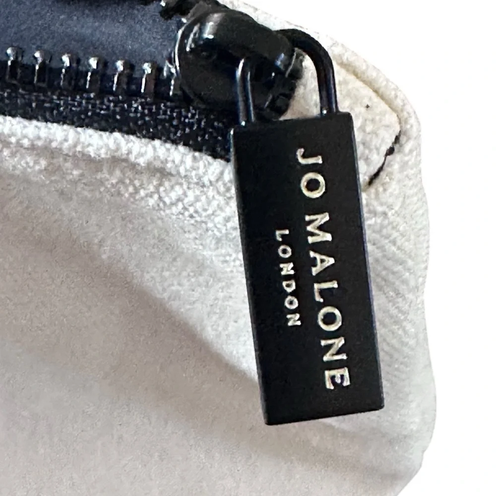 Jo Malone Shower Gel & Travel Pouch Make Up Cosmetic Bag Beige Classic